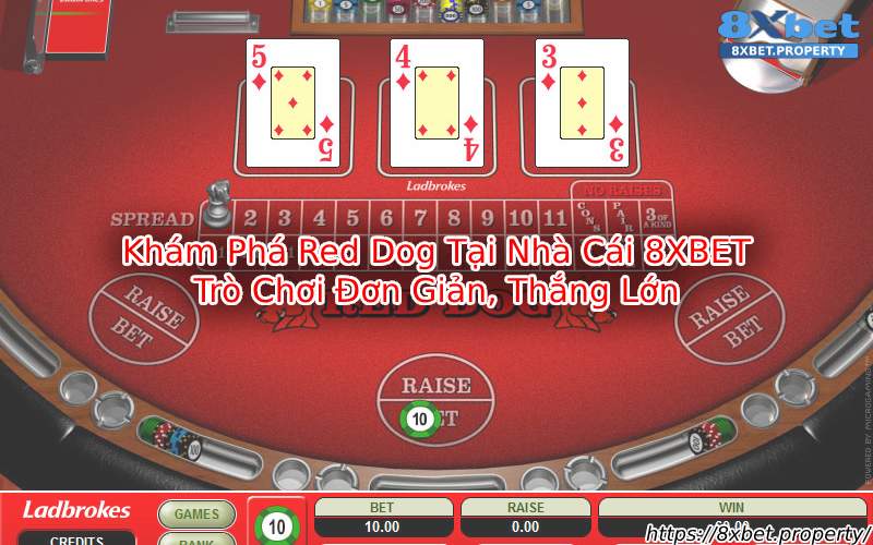 Giới thiệu Red Dog 8xbet Giới thiệu Red Dog 8xbet